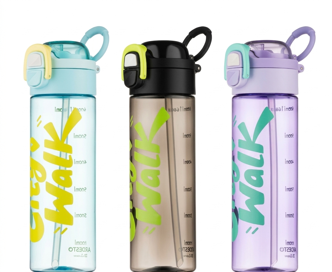 Plastic water bottle 680ml